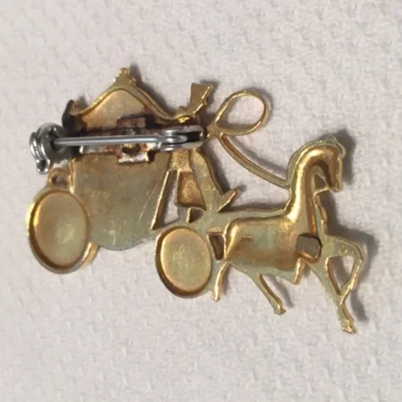 🌟HP🌟VTG Damascene Pin - Picture 4 of 6